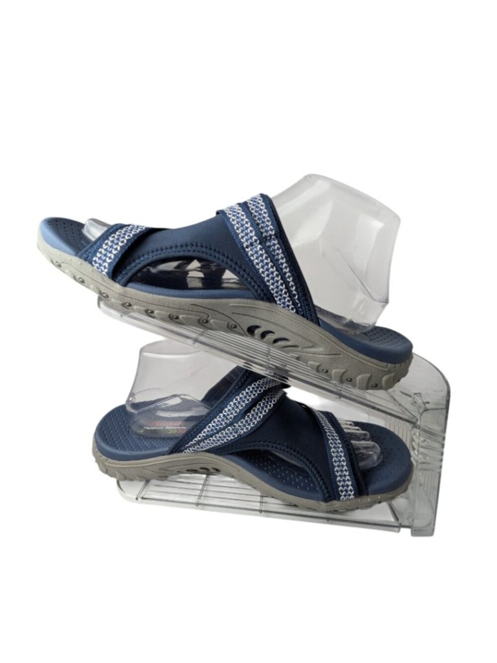 NWOB Skechers Outdoor Lifestyle Washable Navy Sandals 10 - Picture 3 of 9